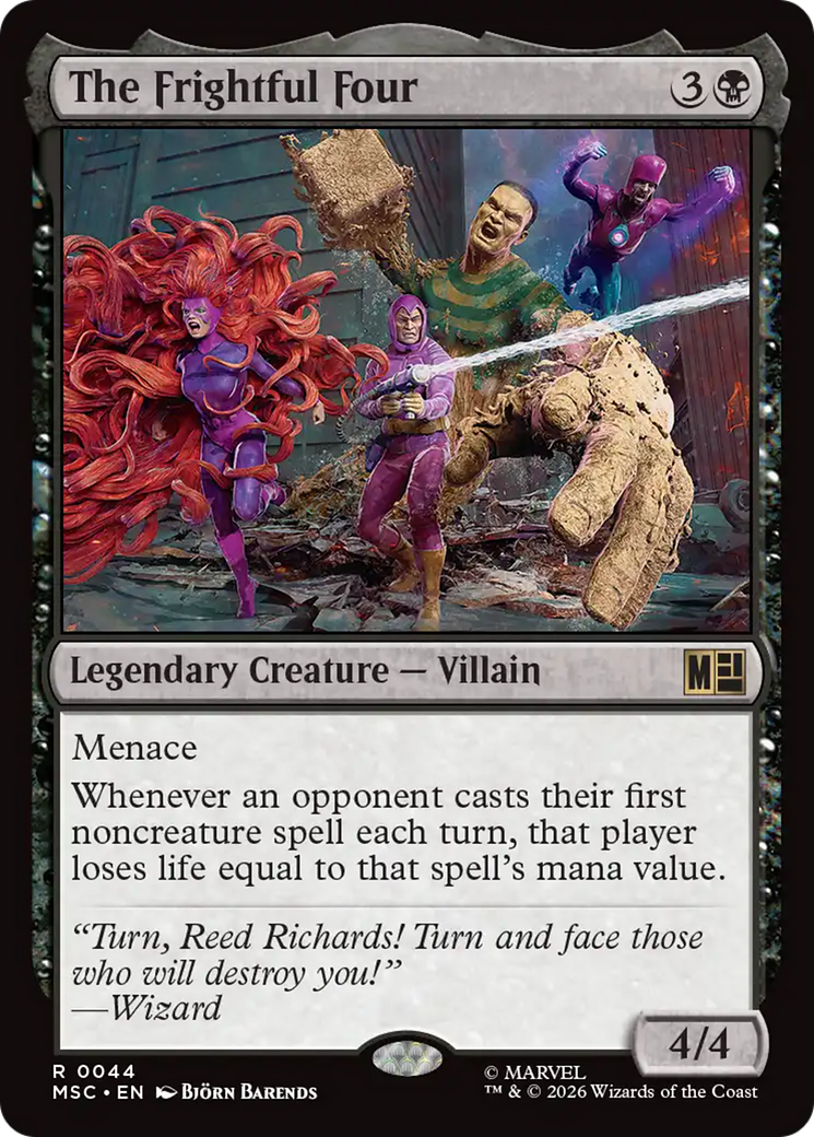 The Frightful Four [Marvel Super Heroes Commander] | Card Citadel