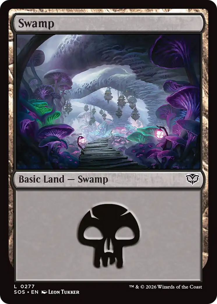 Swamp (0277) [Secrets of Strixhaven] | Card Citadel