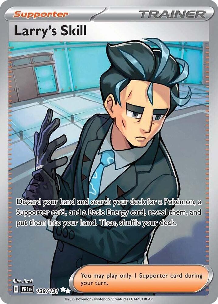 Larry's Skill (139/131) [Scarlet & Violet: Prismatic Evolutions] | Card Citadel