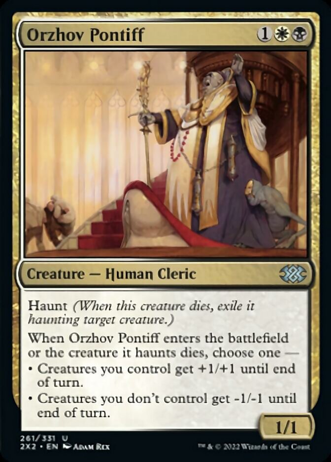 Orzhov Pontiff [Double Masters 2022] | Card Citadel