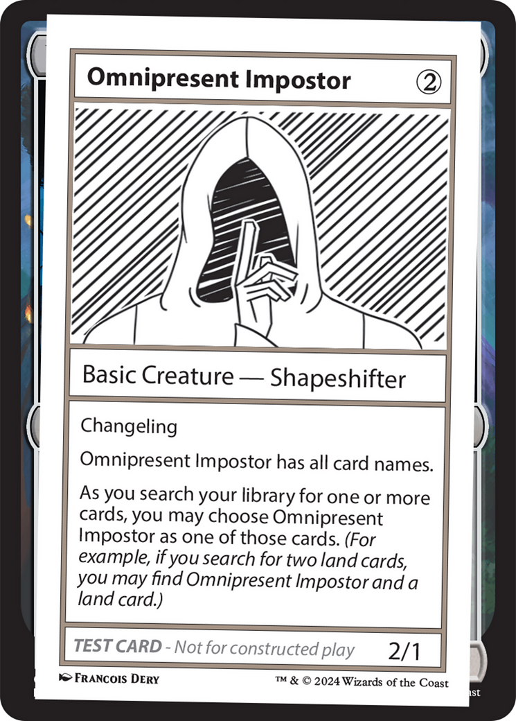 Omnipresent Impostor [Mystery Booster 2 Playtest Cards] | Card Citadel