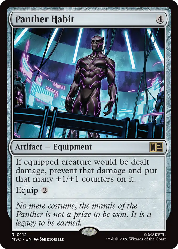Panther Habit [Marvel Super Heroes Commander] | Card Citadel
