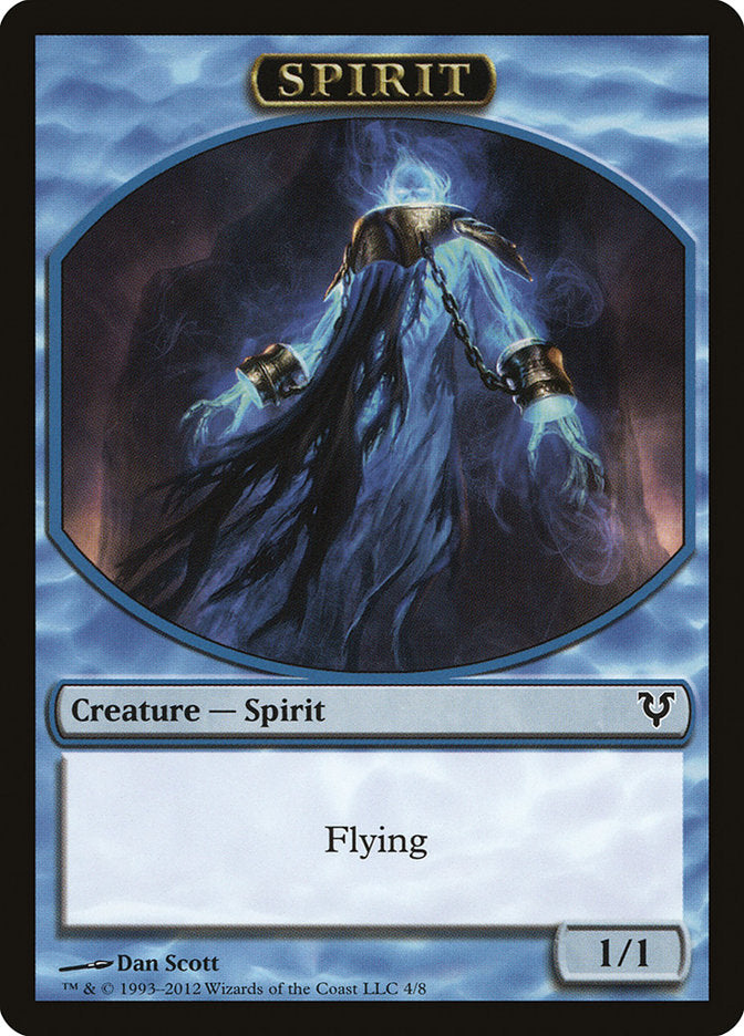 Spirit Token (4/8) [Avacyn Restored Tokens] | Card Citadel