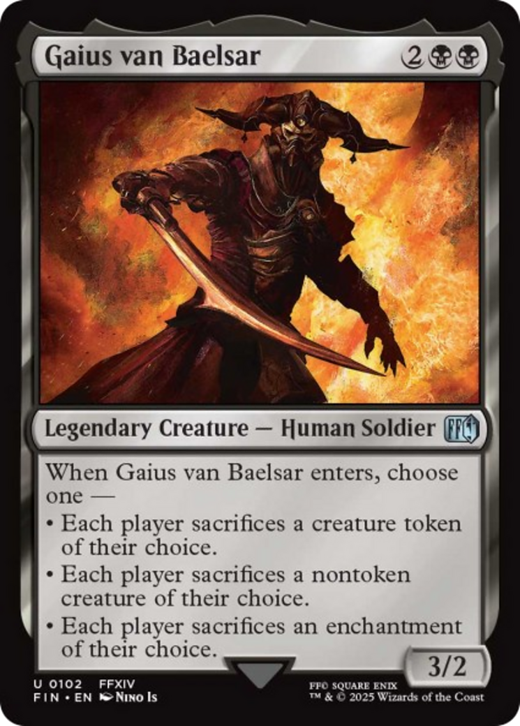 Gaius van Baelsar [FINAL FANTASY] | Card Citadel
