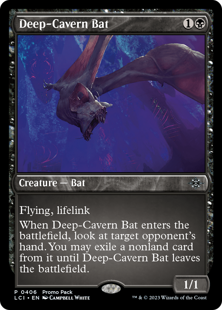 Deep-Cavern Bat [The Lost Caverns of Ixalan Promos] | Card Citadel