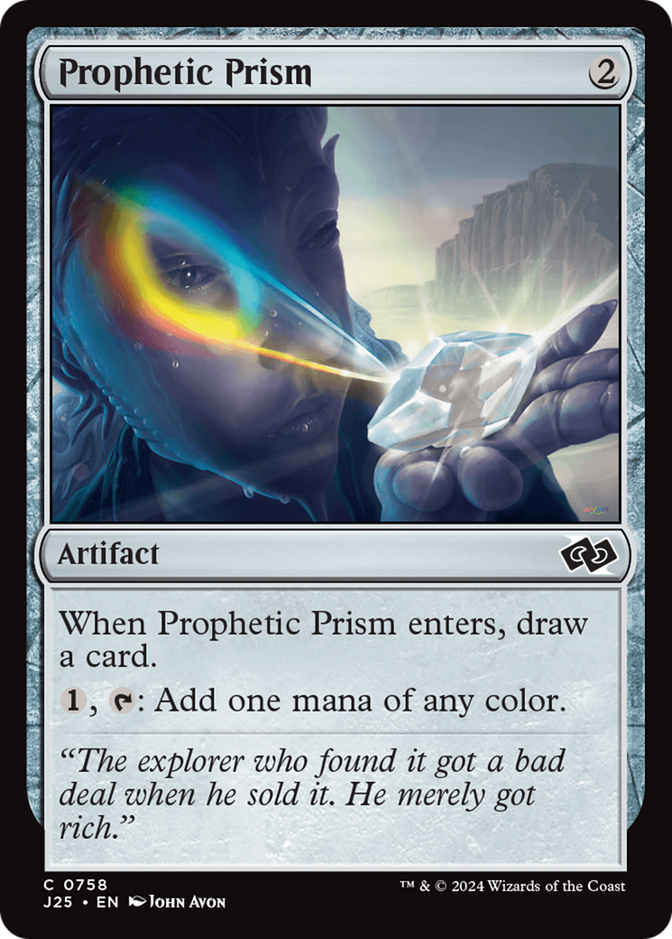 Prophetic Prism [Foundations Jumpstart] | Card Citadel