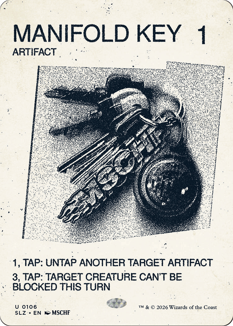 Manifold Key (0106) [Secret Lair x MSCHF: The Zeta Set] | Card Citadel