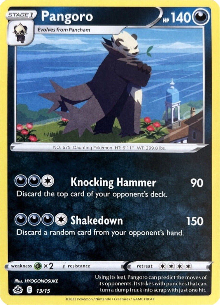 Pangoro (13/15) [McDonald's Promos: Match Battle] | Card Citadel