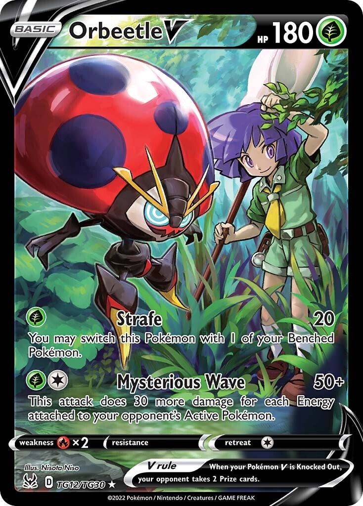 Orbeetle V (TG12/TG30) [Sword & Shield: Lost Origin] | Card Citadel