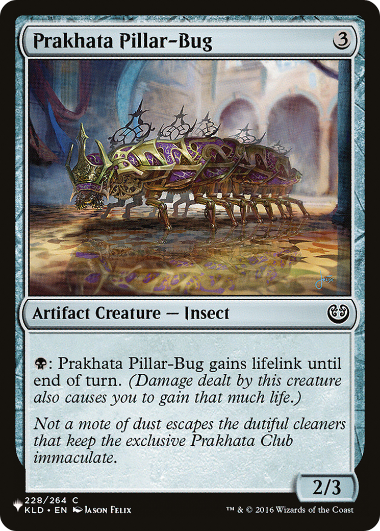 Prakhata Pillar-Bug [The List Reprints] | Card Citadel