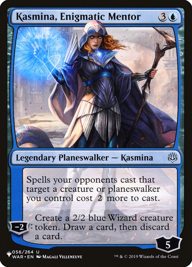 Kasmina, Enigmatic Mentor [The List] | Card Citadel