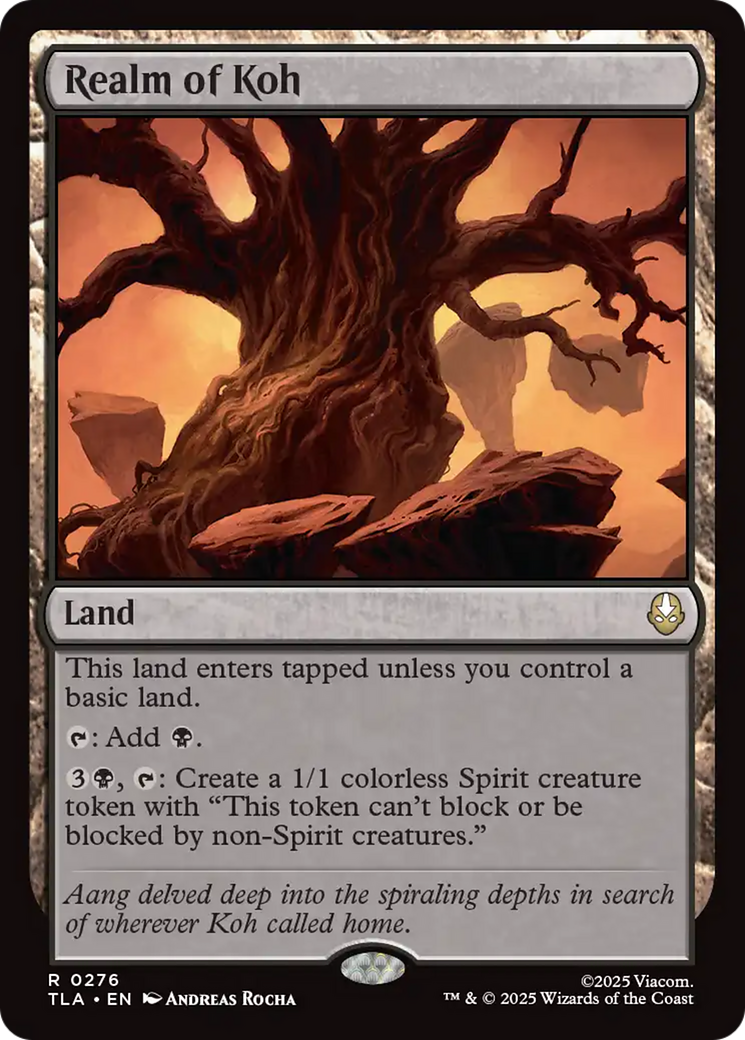 Realm of Koh [Avatar: The Last Airbender] | Card Citadel