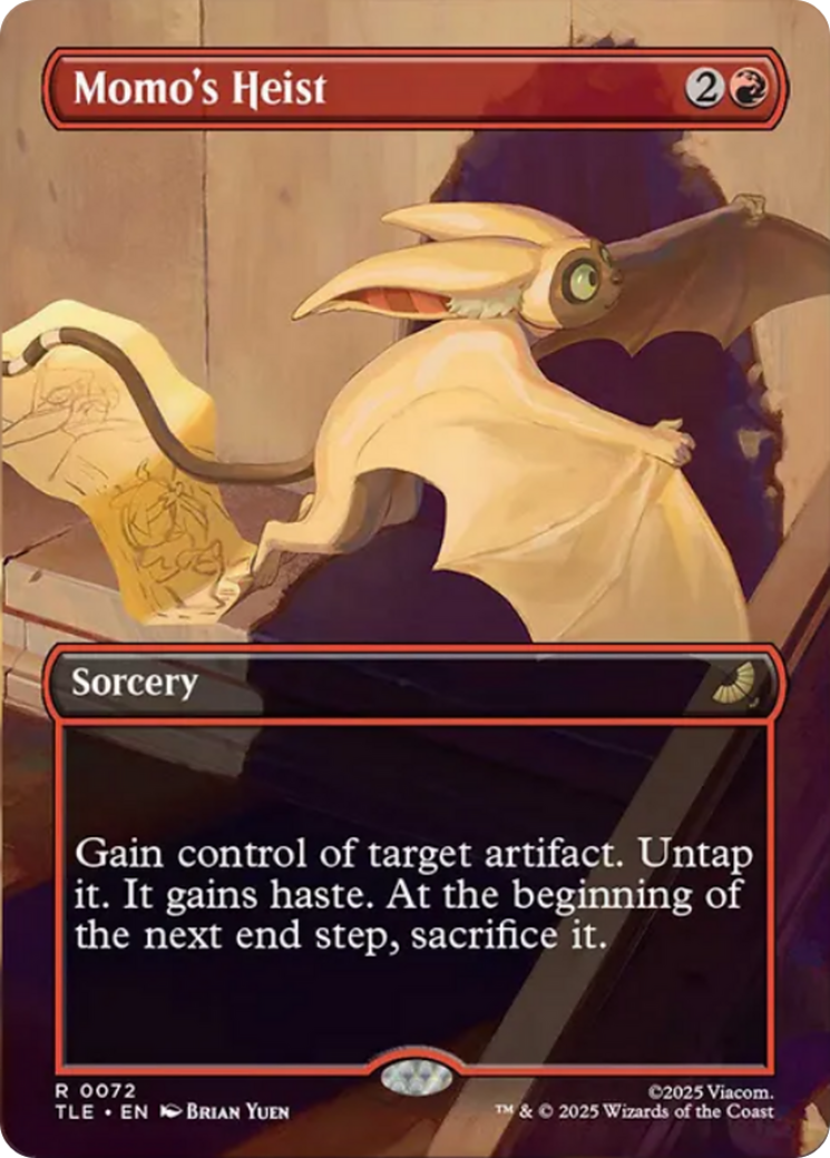 Momo's Heist (Borderless) [Avatar: The Last Airbender: Eternal-Legal] | Card Citadel