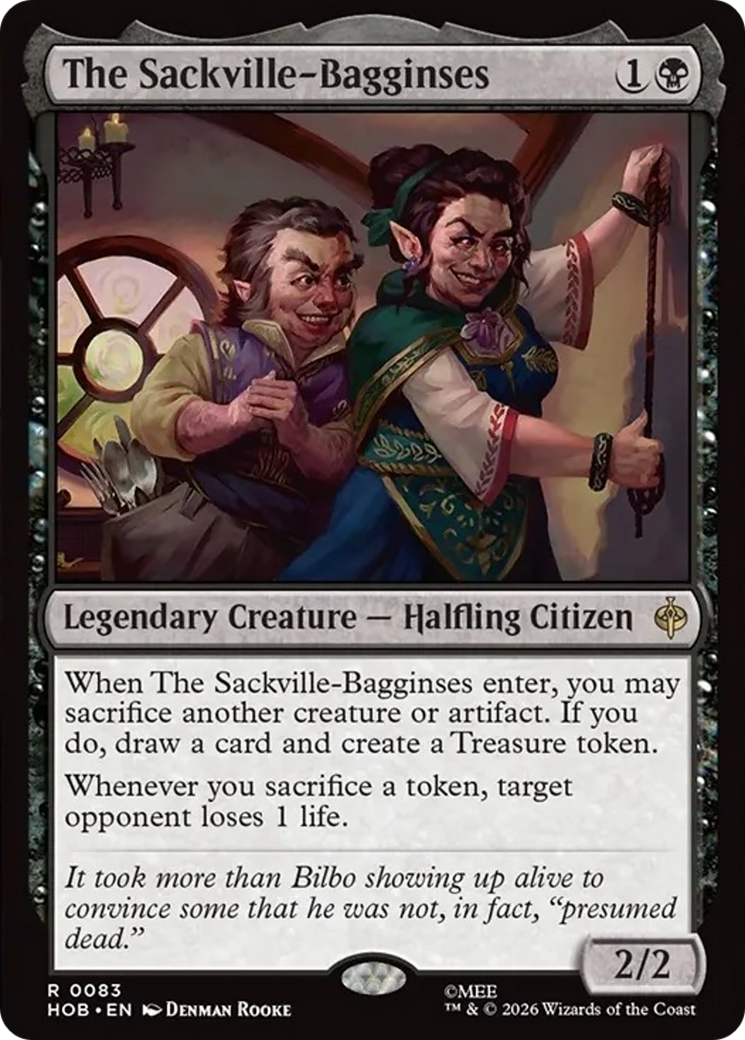 The Sackville-Bagginses [The Hobbit] | Card Citadel