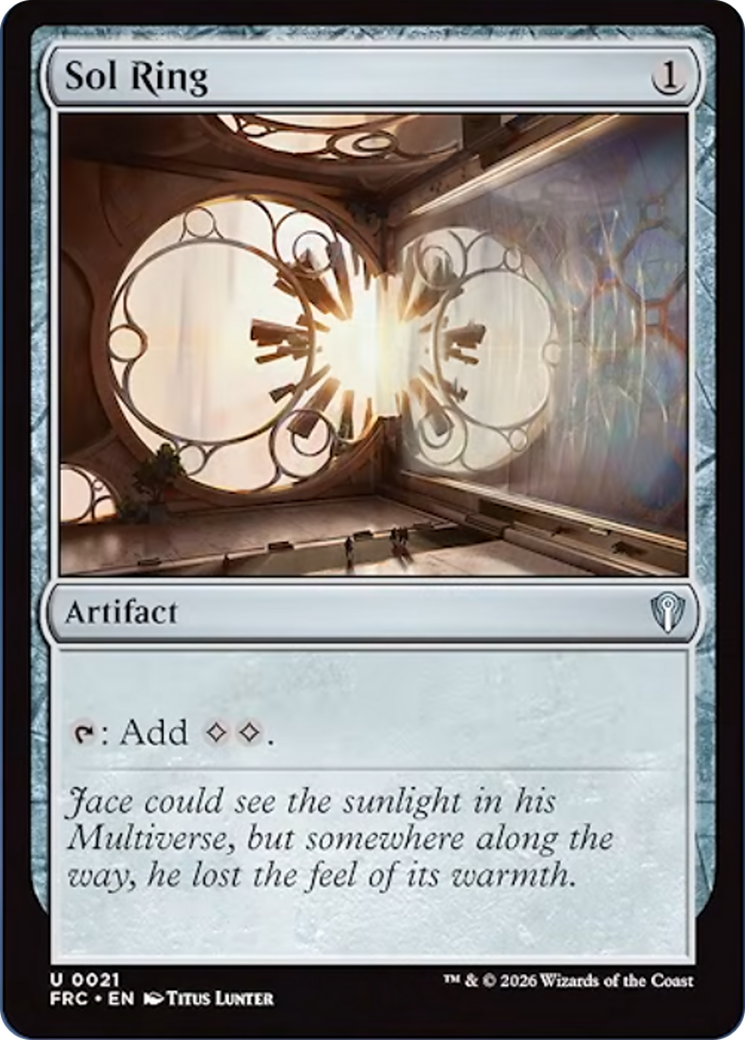 Sol Ring [Reality Fracture Commander] | Card Citadel