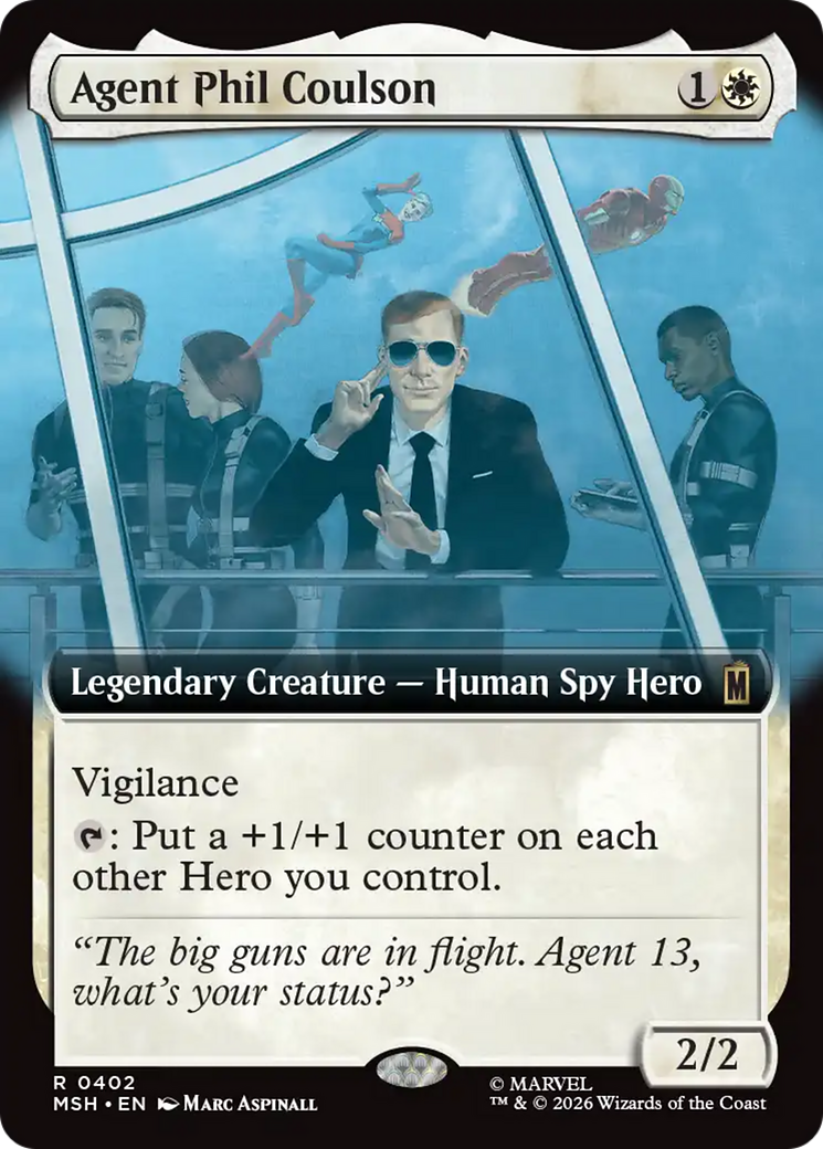 Agent Phil Coulson (Extended Art) [Marvel Super Heroes] | Card Citadel