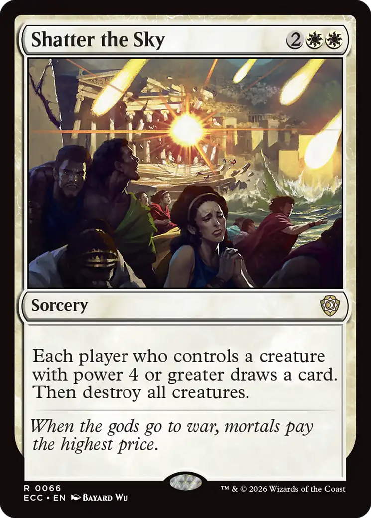 Shatter the Sky [Lorwyn Eclipsed Commander] | Card Citadel