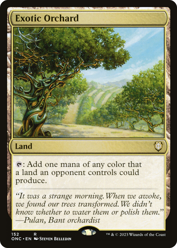 Exotic Orchard [Phyrexia: All Will Be One Commander] | Card Citadel