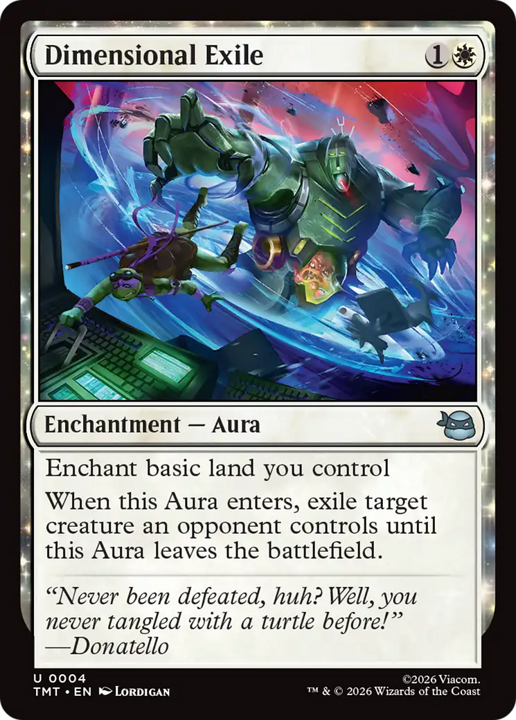 Dimensional Exile [Teenage Mutant Ninja Turtles] | Card Citadel