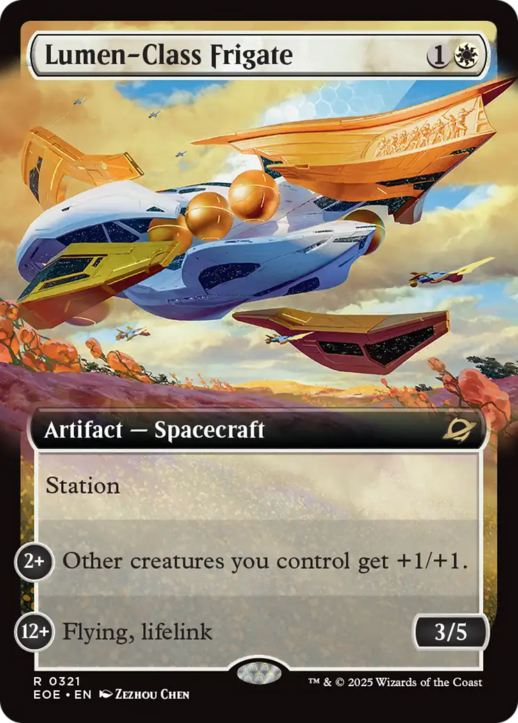 Lumen-Class Frigate (Extended Art) [Edge of Eternities] | Card Citadel