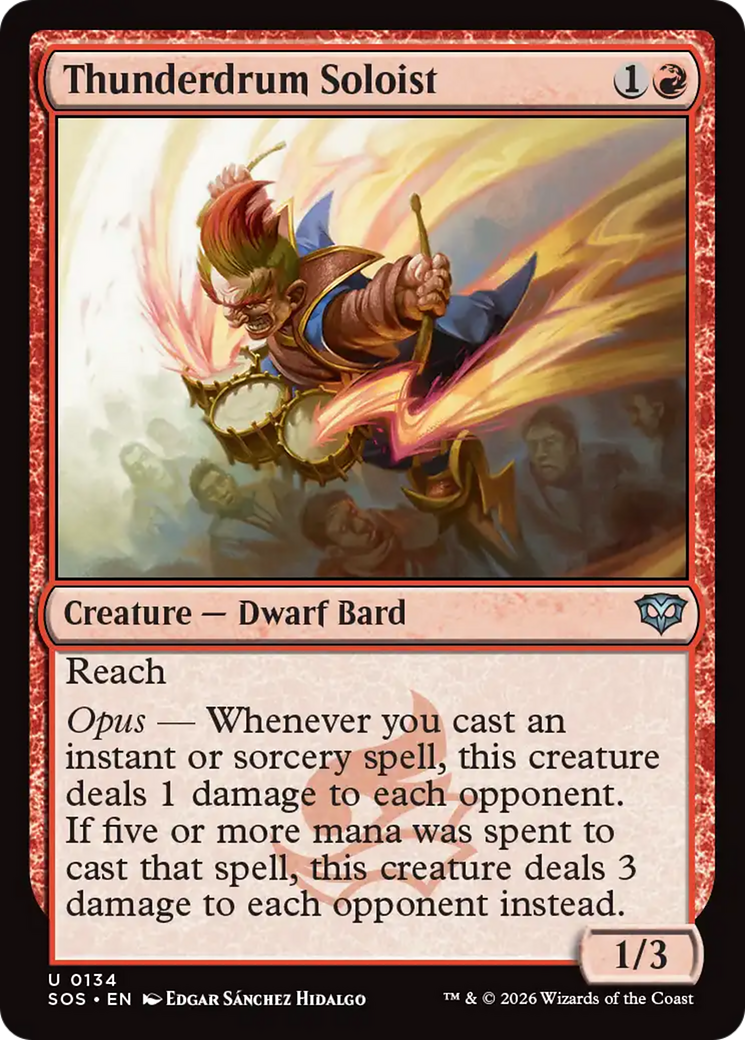 Thunderdrum Soloist [Secrets of Strixhaven] | Card Citadel