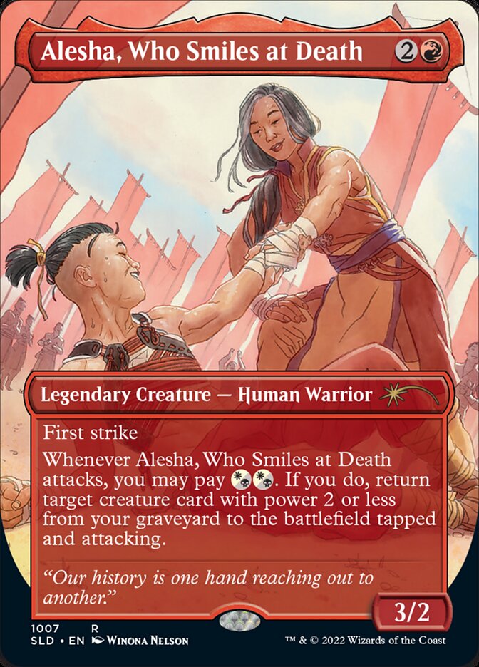 Alesha, Who Smiles at Death [Secret Lair Drop Series] | Card Citadel