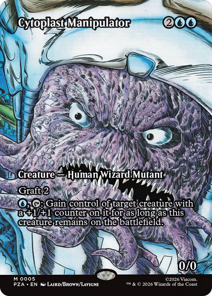 Cytoplast Manipulator (Borderless) [Teenage Mutant Ninja Turtles Eternal-Legal] | Card Citadel