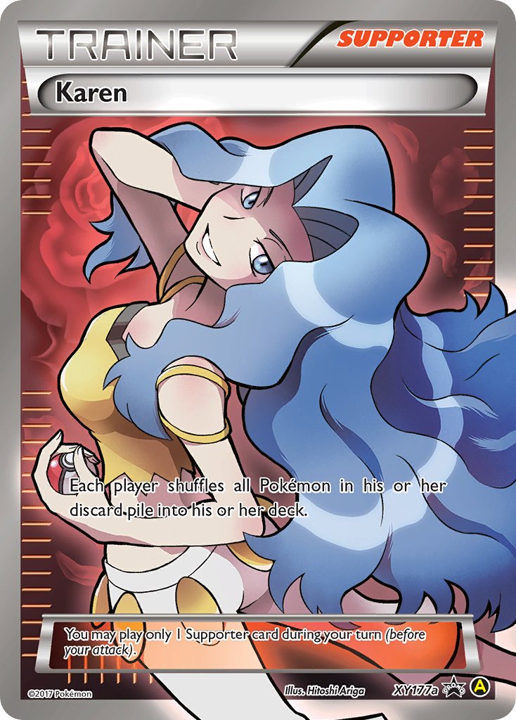 Karen (XY177a) [Alternate Art Promos] | Card Citadel