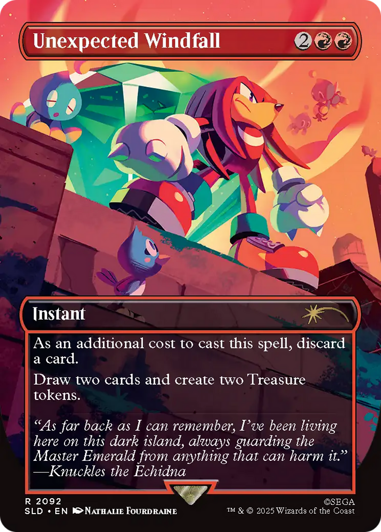 Unexpected Windfall (2092) [Secret Lair Drop Series] | Card Citadel