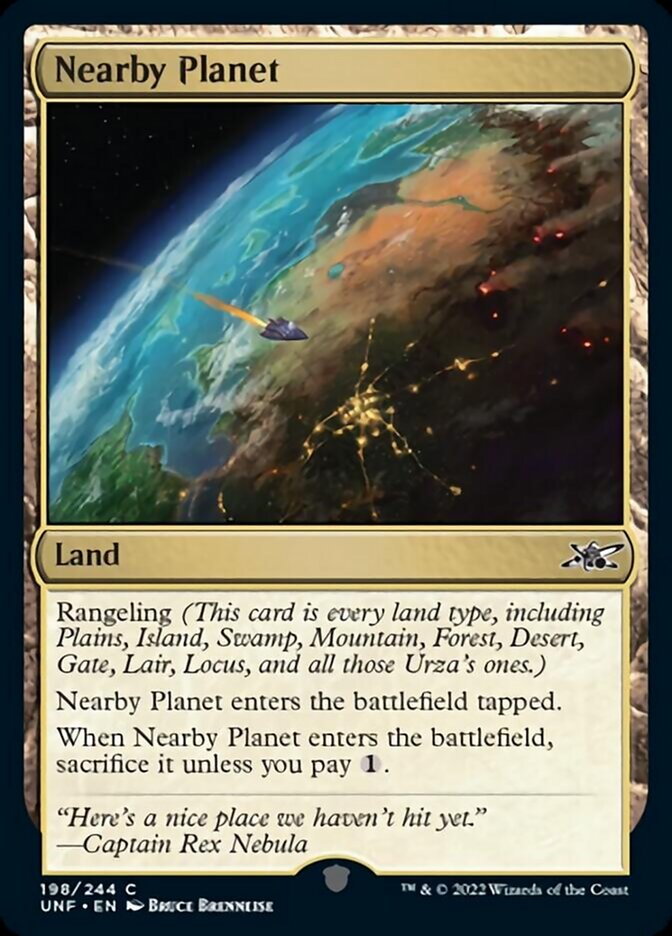 Nearby Planet [Unfinity] | Card Citadel