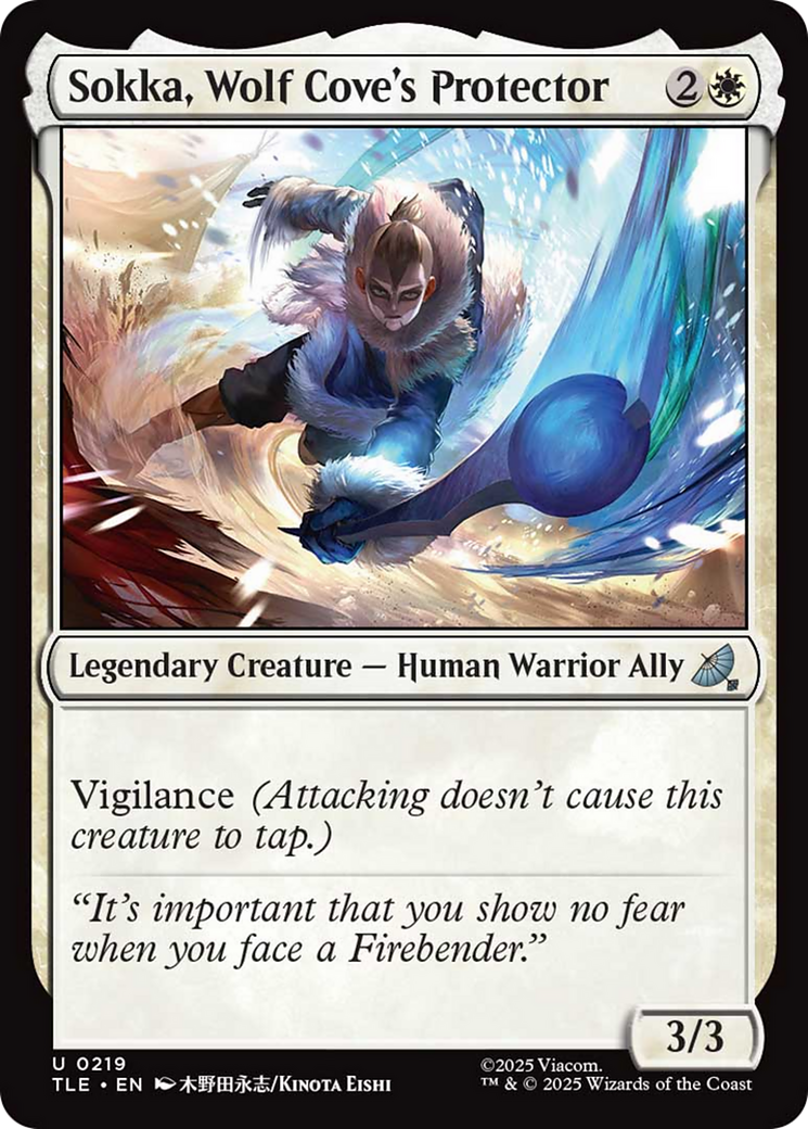 Sokka, Wolf Cove's Protector [Avatar: The Last Airbender: Eternal-Legal] | Card Citadel