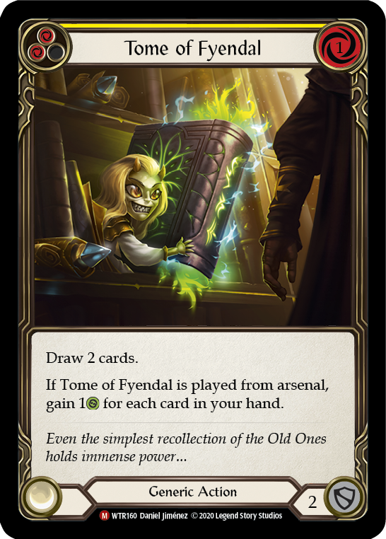 Tome of Fyendal [U-WTR160] (Welcome to Rathe Unlimited)  Unlimited Rainbow Foil | Card Citadel
