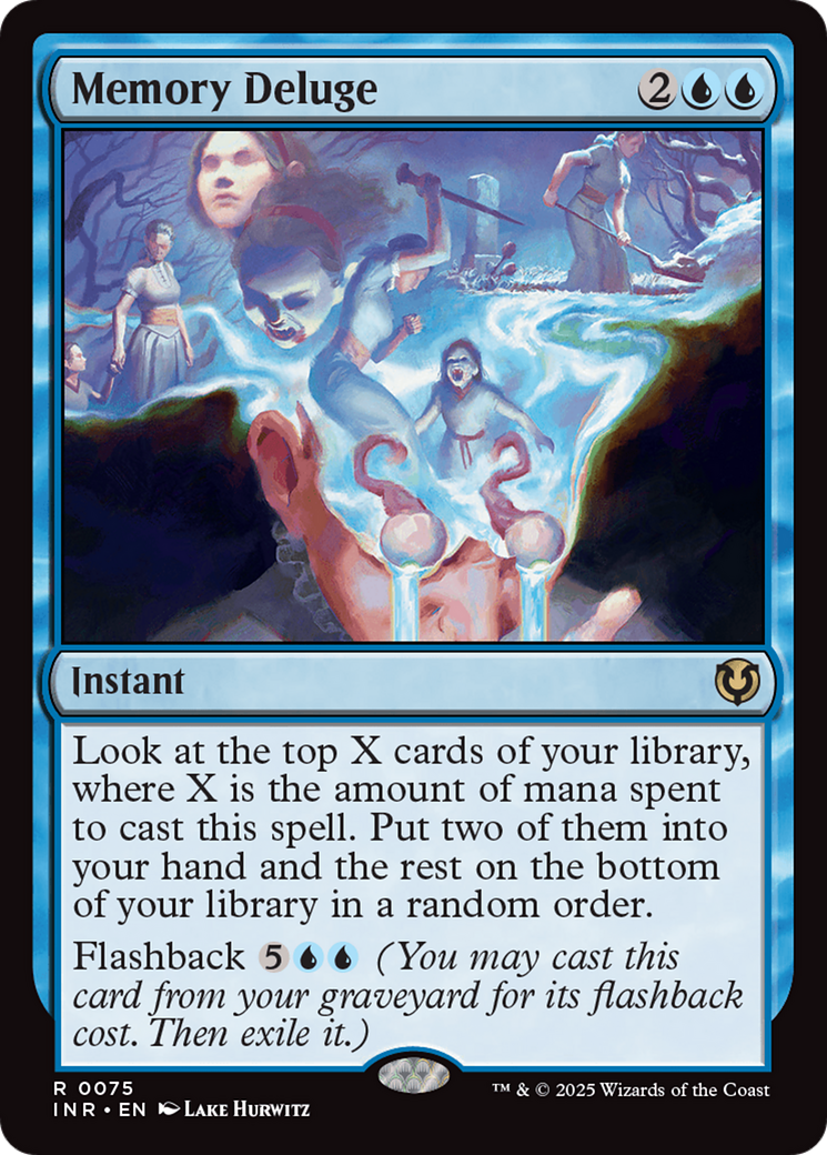 Memory Deluge [Innistrad Remastered] | Card Citadel