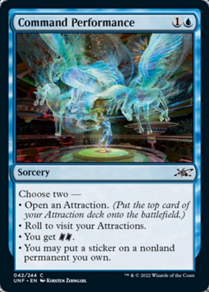 Command Performance [Unfinity] | Card Citadel