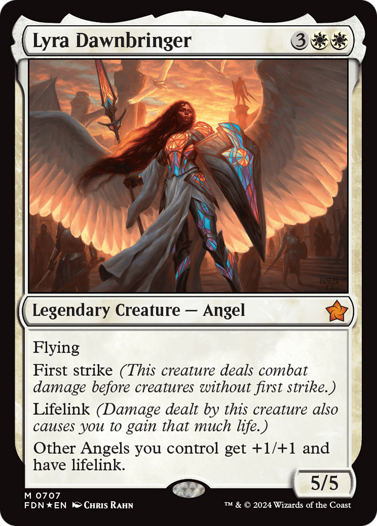 Lyra Dawnbringer [Foundations] | Card Citadel