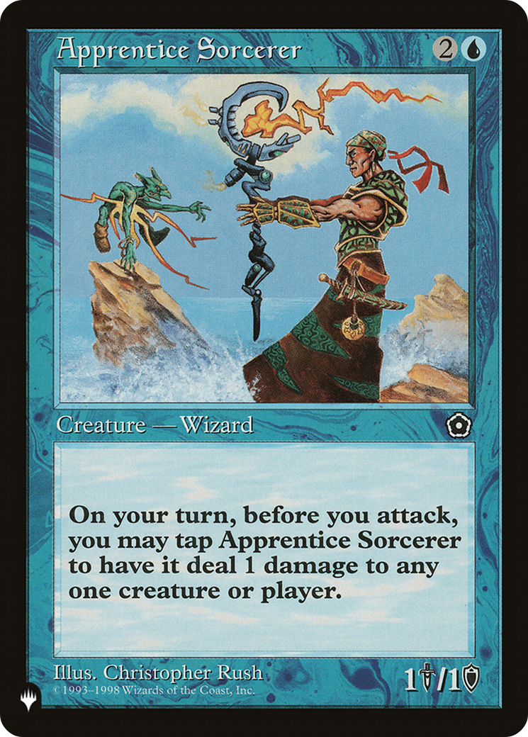 Apprentice Sorcerer [The List Reprints] | Card Citadel