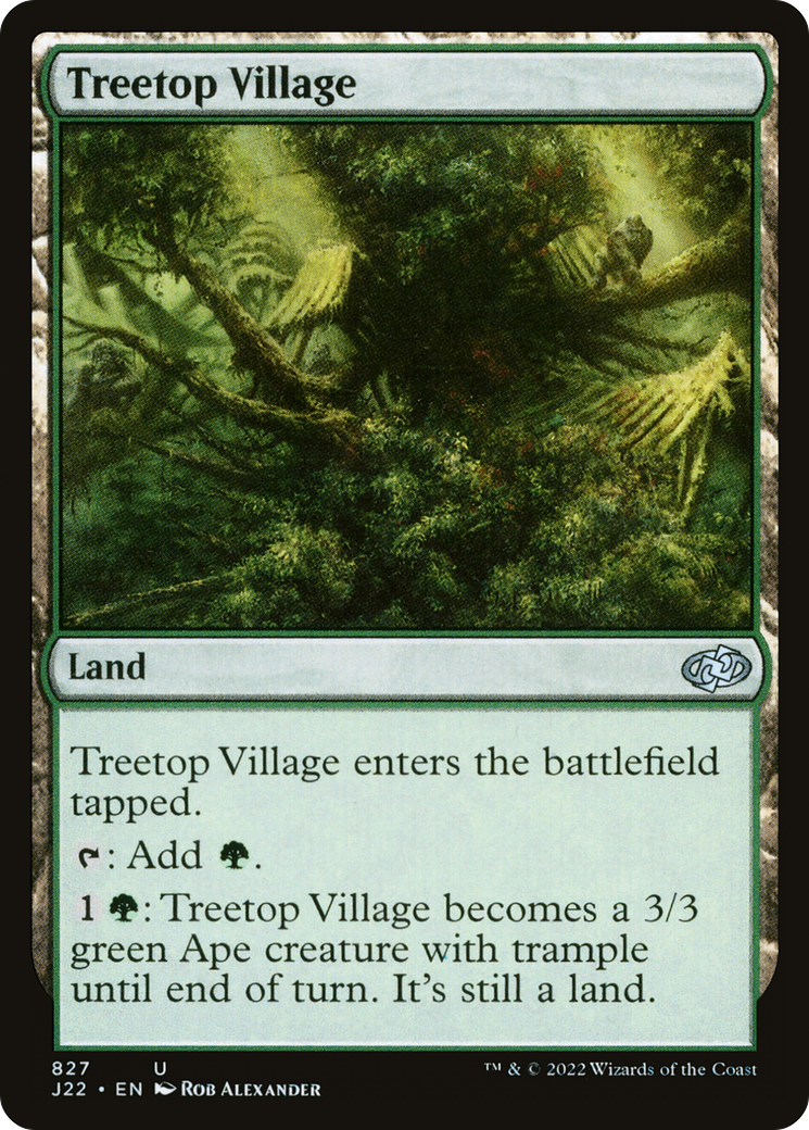 Treetop Village [Jumpstart 2022] | Card Citadel