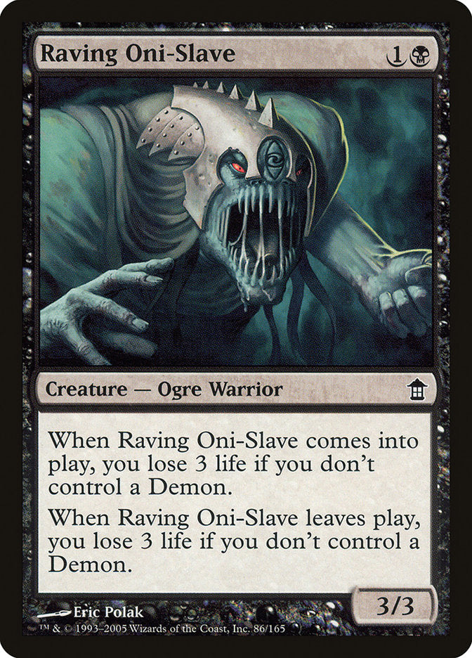 Raving Oni-Slave [Saviors of Kamigawa] | Card Citadel