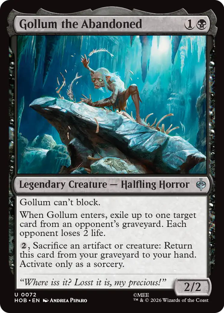Gollum the Abandoned [The Hobbit] | Card Citadel