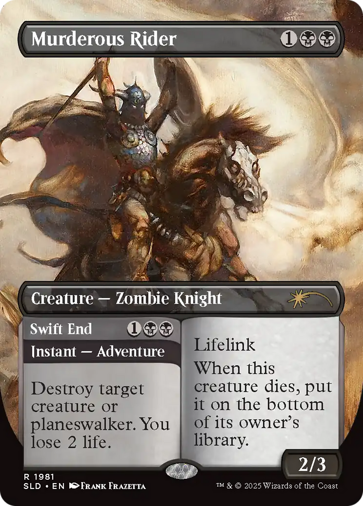 Murderous Rider (1981) [Secret Lair Drop Series] | Card Citadel