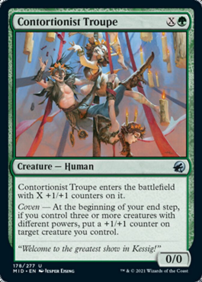 Contortionist Troupe [Innistrad: Midnight Hunt] | Card Citadel