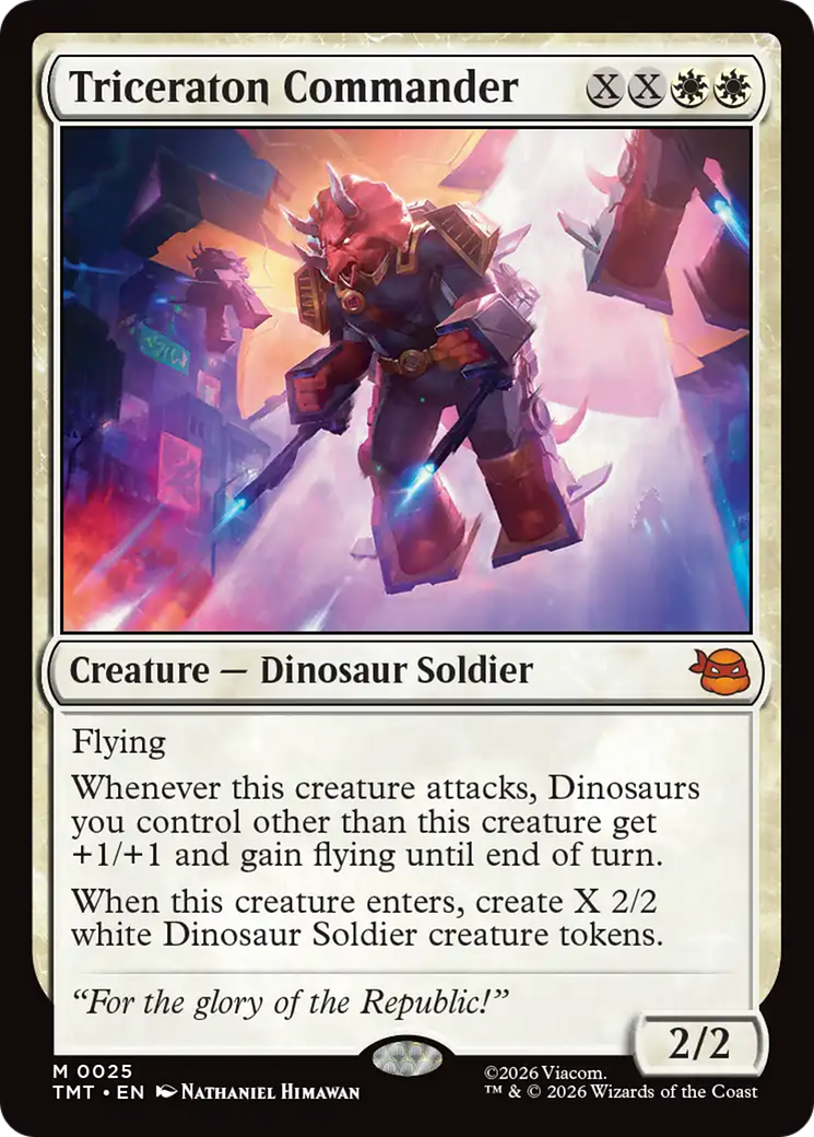 Triceraton Commander [Teenage Mutant Ninja Turtles] | Card Citadel