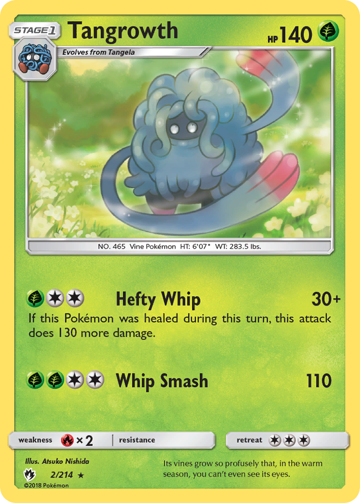 Tangrowth (2/214) [Sun & Moon: Lost Thunder] | Card Citadel