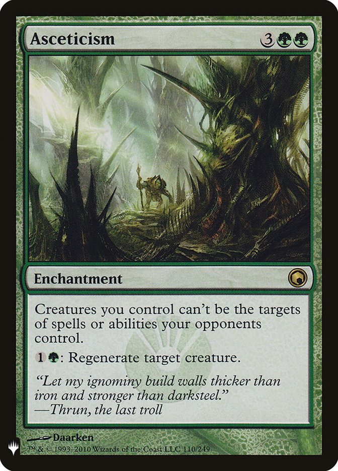 Asceticism [Mystery Booster] | Card Citadel