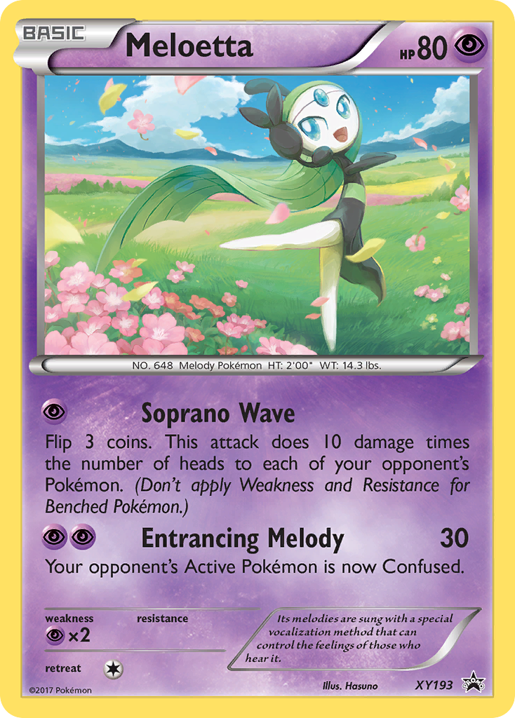 Meloetta (XY193) [XY: Black Star Promos] | Card Citadel