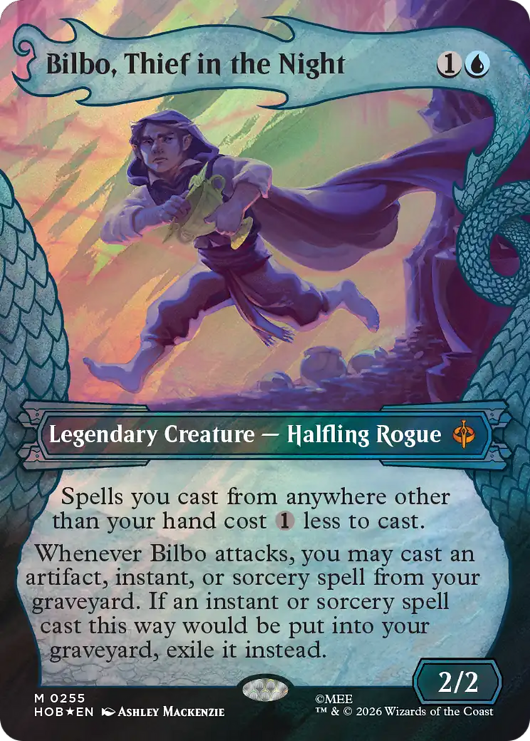 Bilbo, Thief in the Night (Showcase) (Surge Foil) [The Hobbit] | Card Citadel