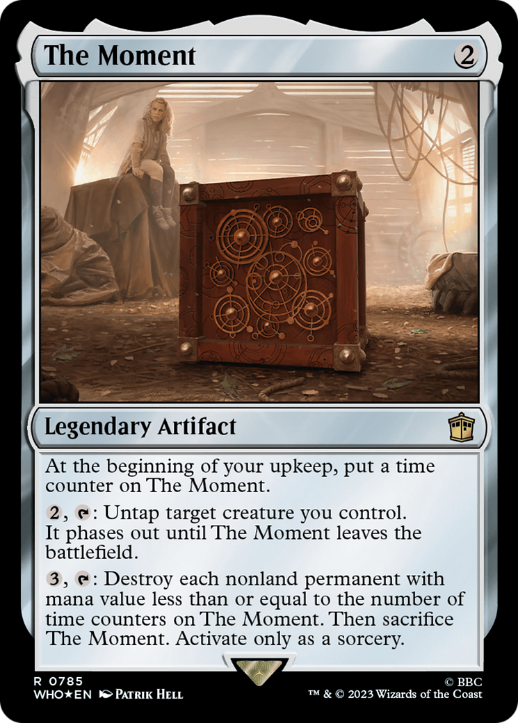 The Moment (Surge Foil) [Doctor Who] | Card Citadel