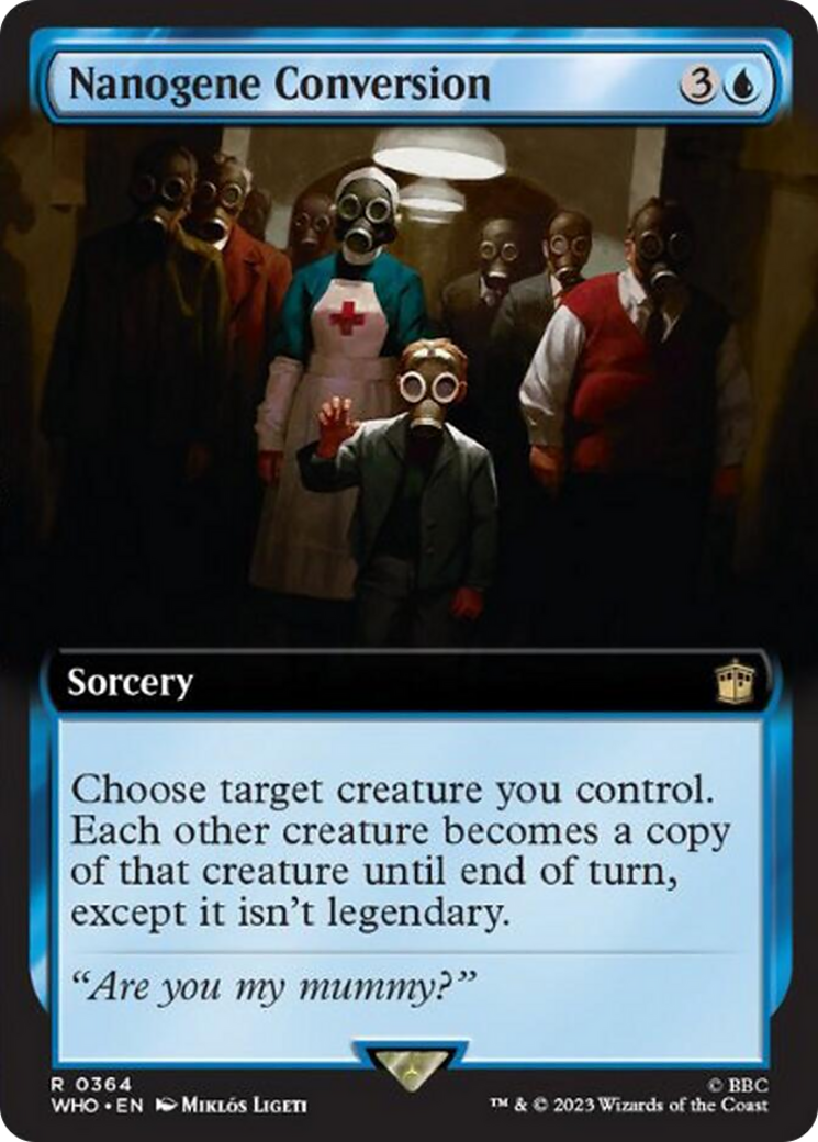 Nanogene Conversion (Extended Art) [Doctor Who] | Card Citadel