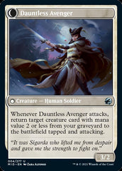 Bereaved Survivor // Dauntless Avenger [Innistrad: Midnight Hunt] | Card Citadel