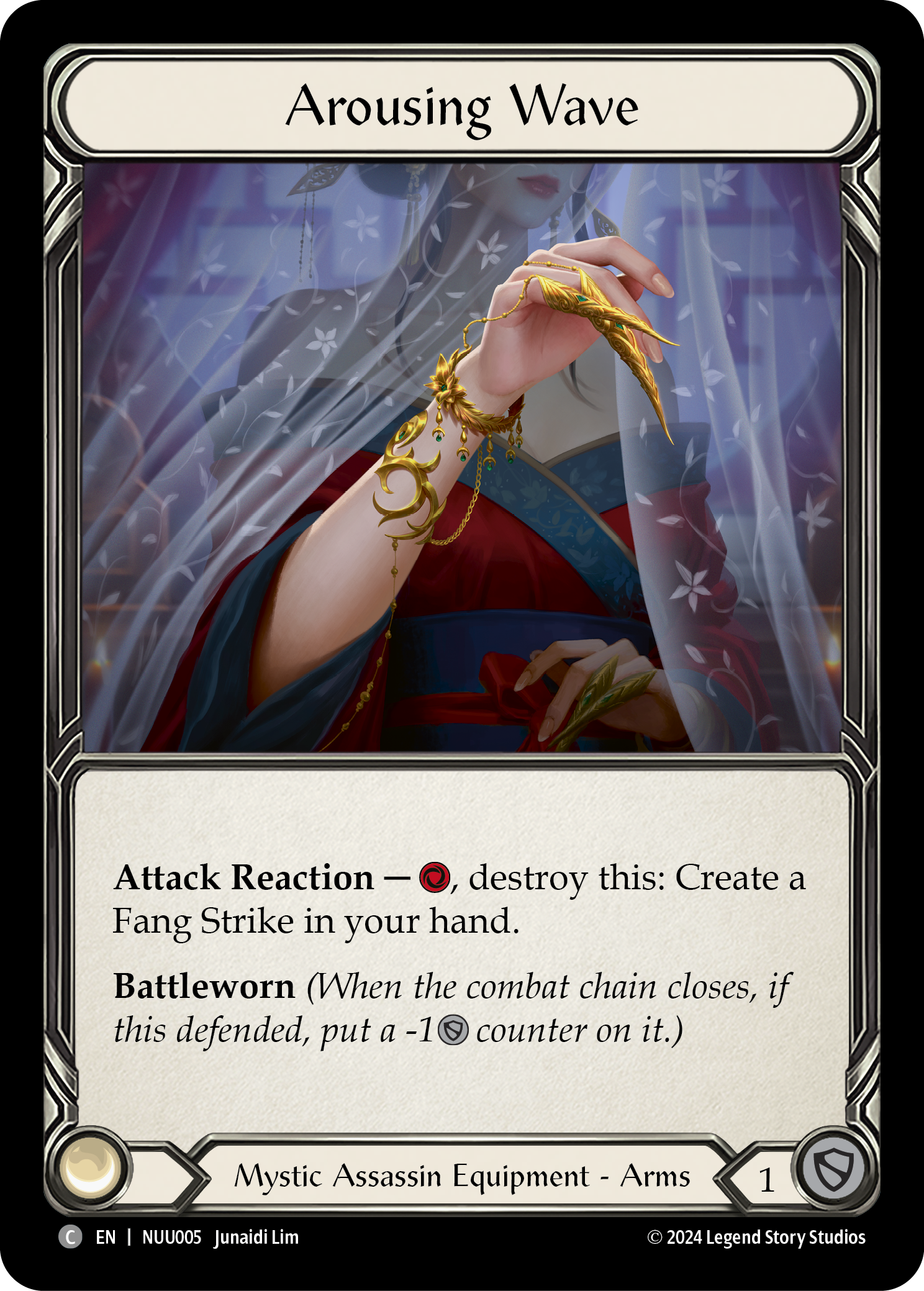 Arousing Wave [NUU005] (Part the Mistveil Nuu Blitz Deck) | Card Citadel